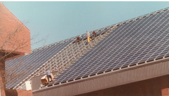 Intercultural Center's Photovoltaic Rooftop Array. 