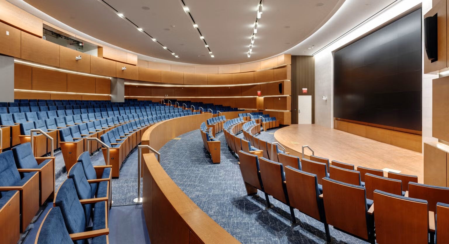 Auditorium inside 125 E building