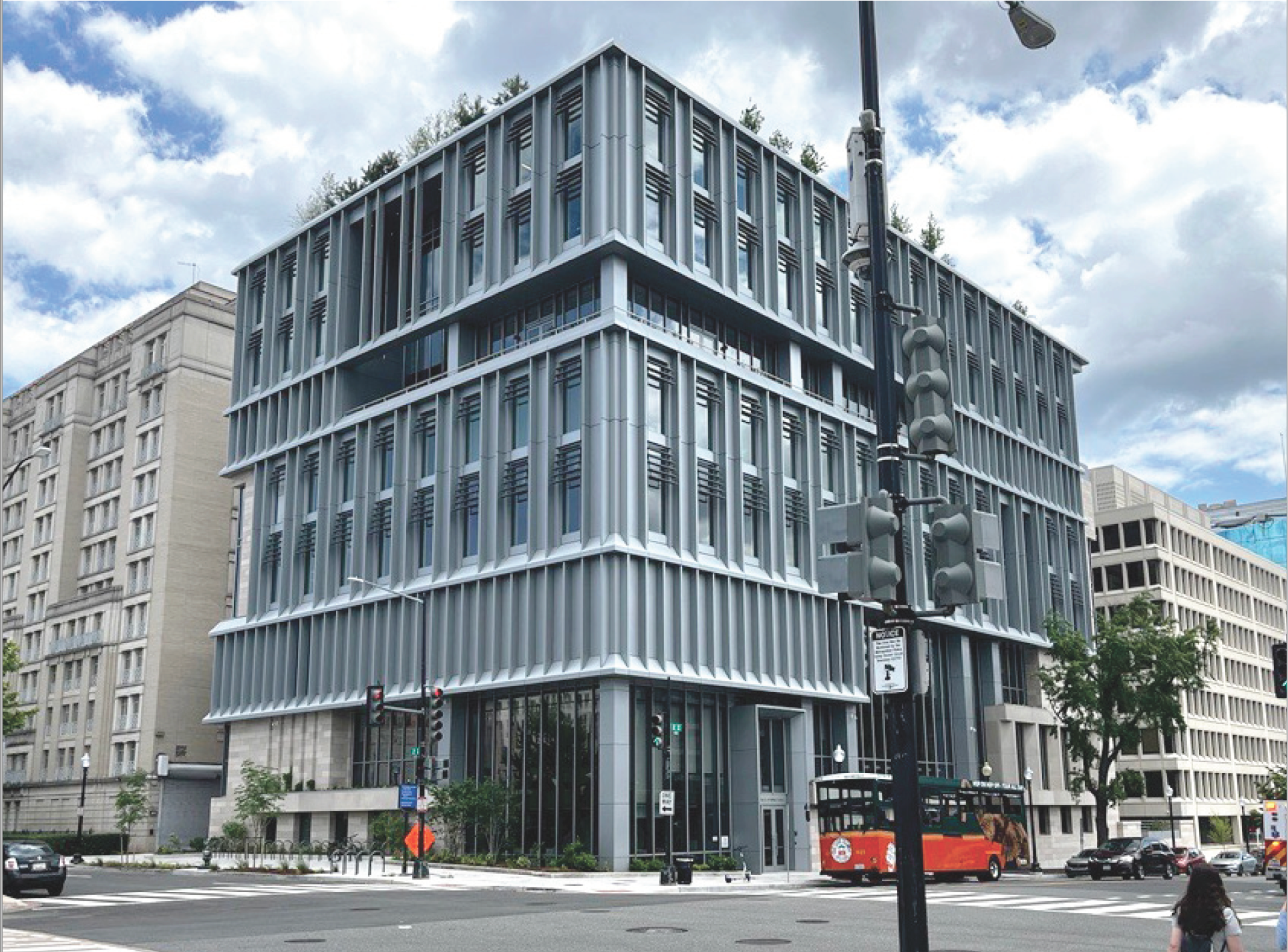 Exterior of McCourt School